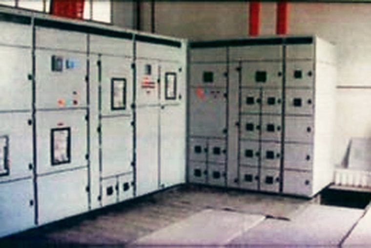 Electrical switchboard equipment supplied and installed on a project